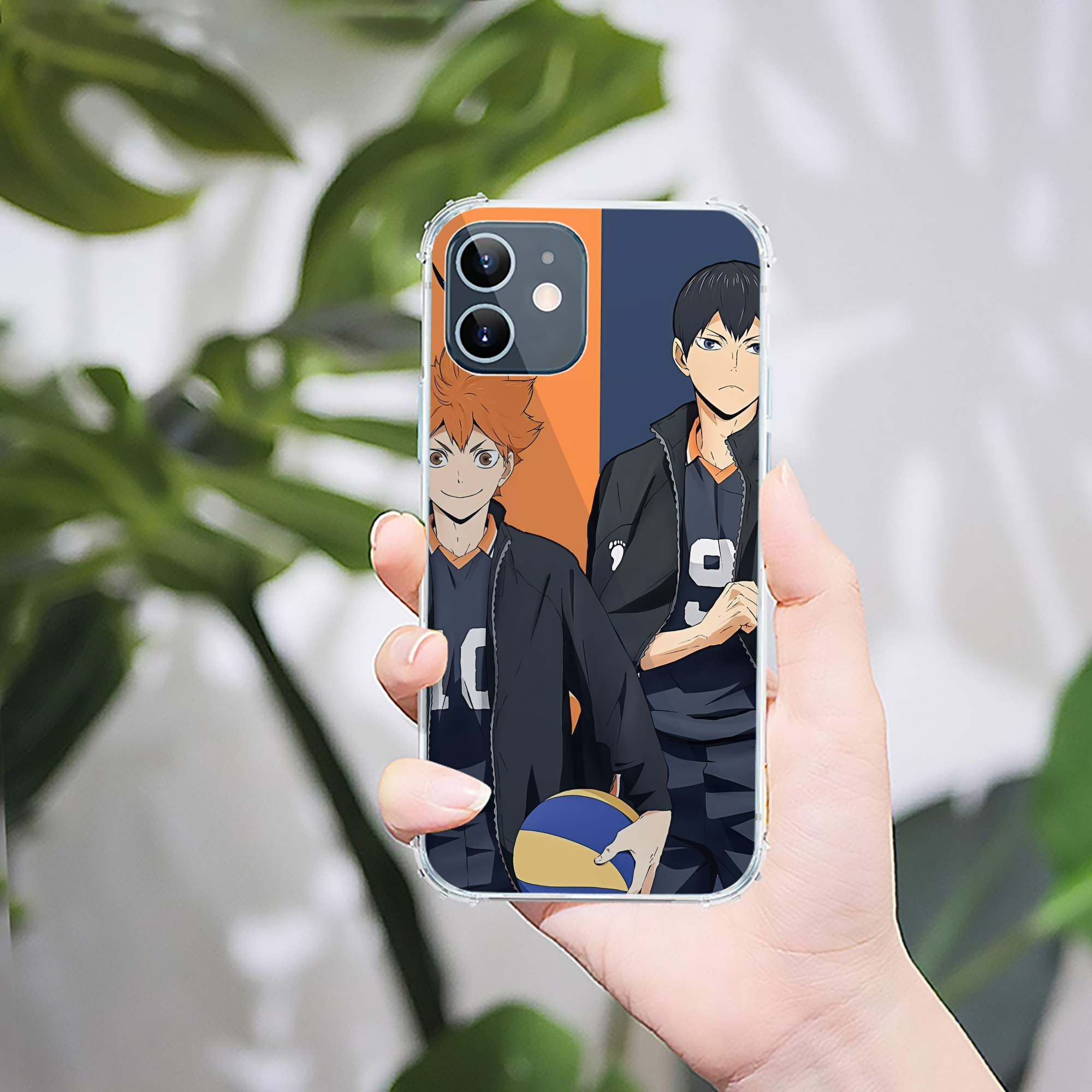 （画像用） ハイキュー!! Haikyu!! 【iPhone 12シリーズ対応】透明スマホケース（クリアソフトケース）
